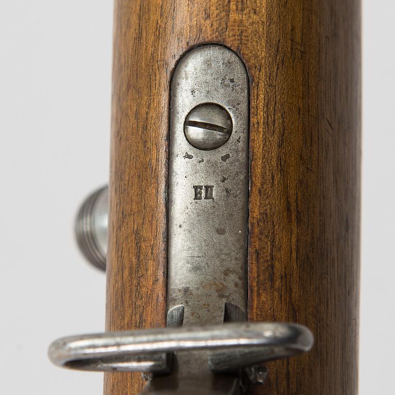 Kivääri, Berdan II, jalkaväelle, m/1870, Venäjä, 1881.