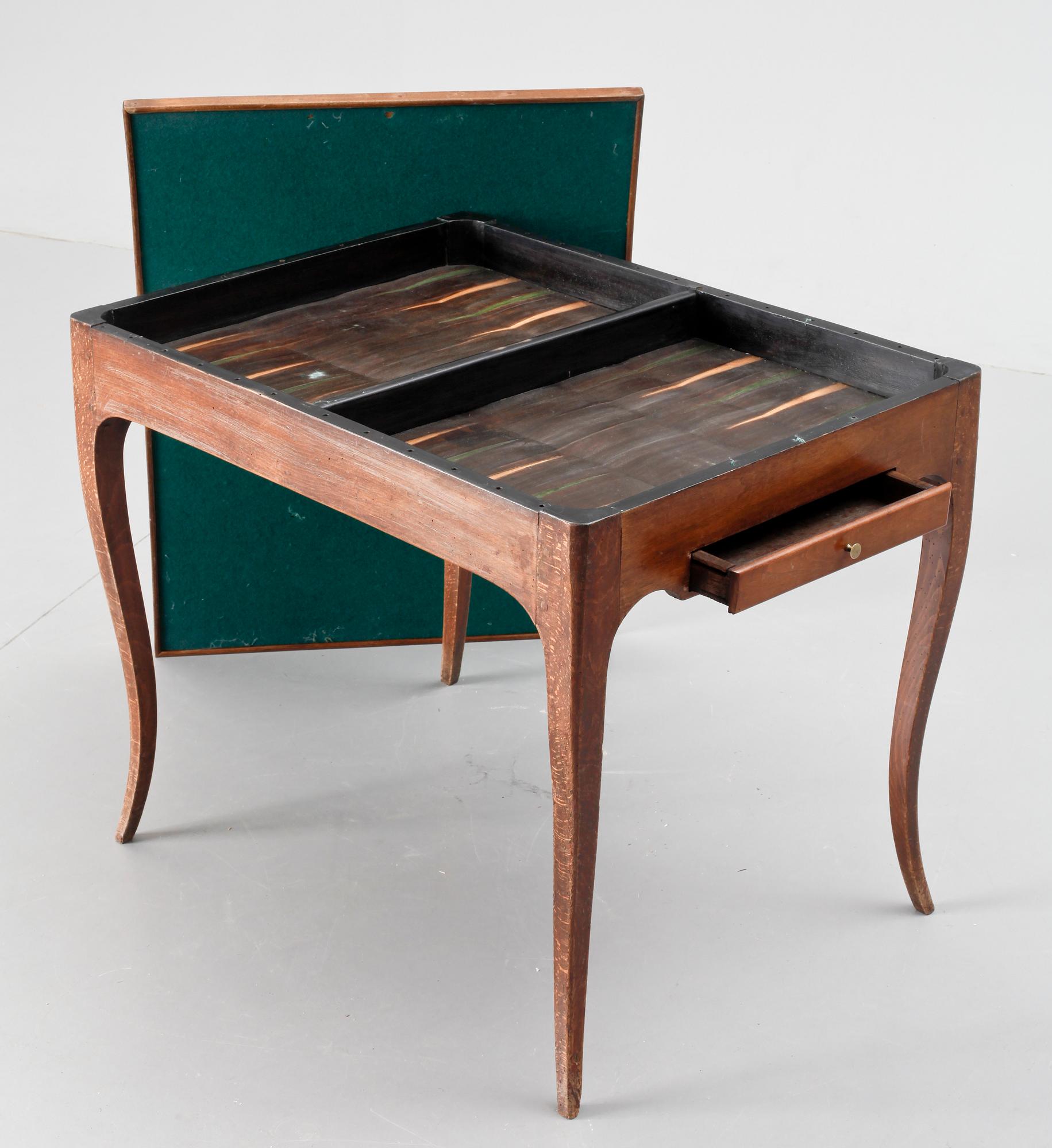 SPELBORD. Rokoko, 1700-talets andra hälft.