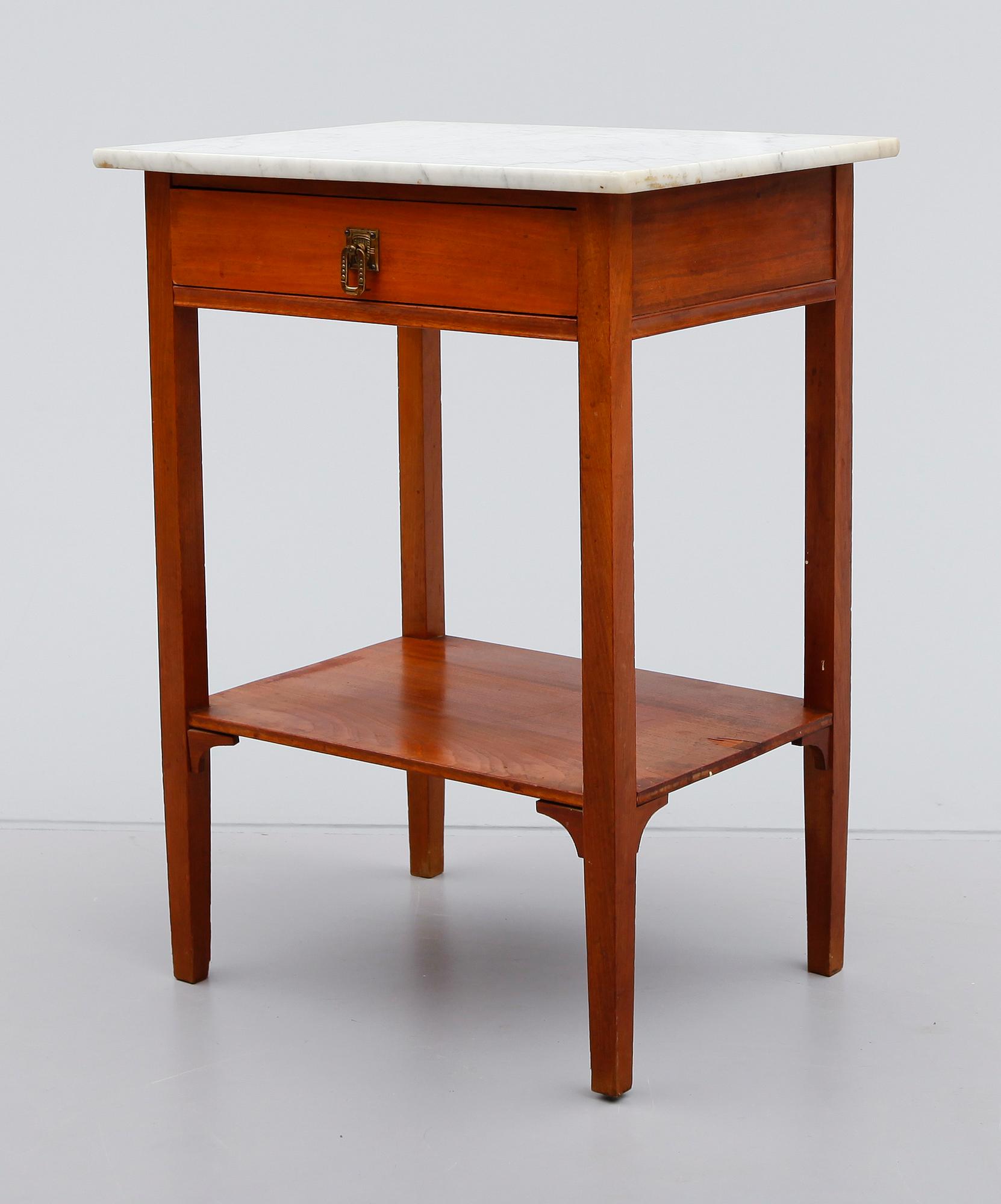 SÄNGBORD, tidigt 1900-tal.