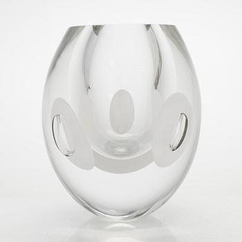 Timo Sarpaneva, glasskulptur, "Claritas" signerad Timo Sarpaneva Iittala 1984 C342.