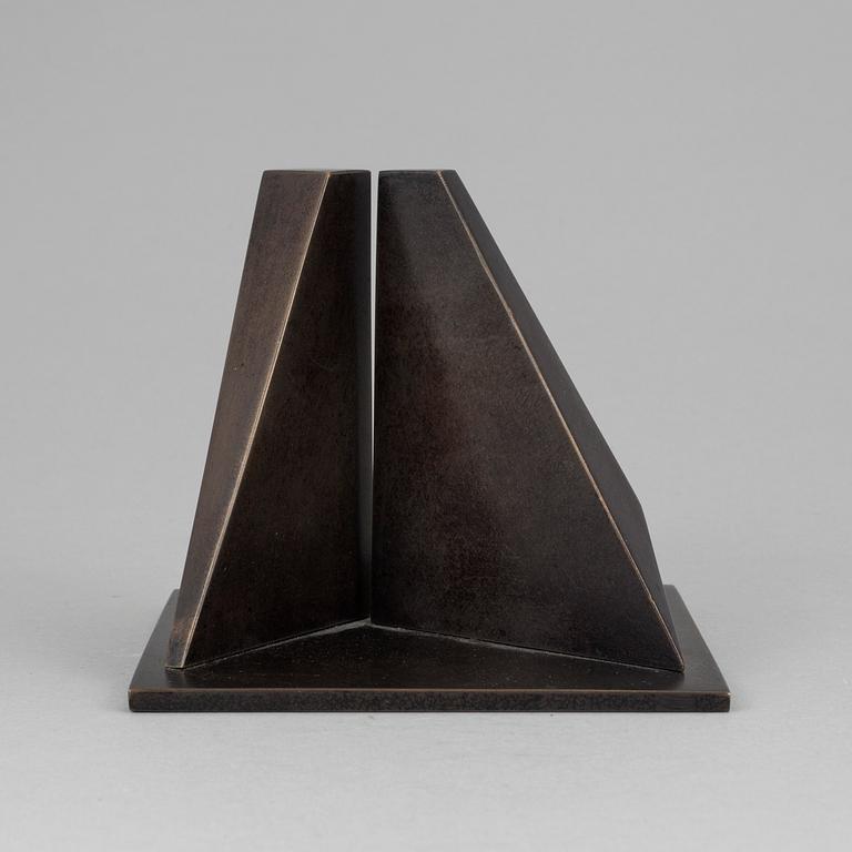 CARL MAGNUS, a bronze sculpture. Signed and numbered 8/8.