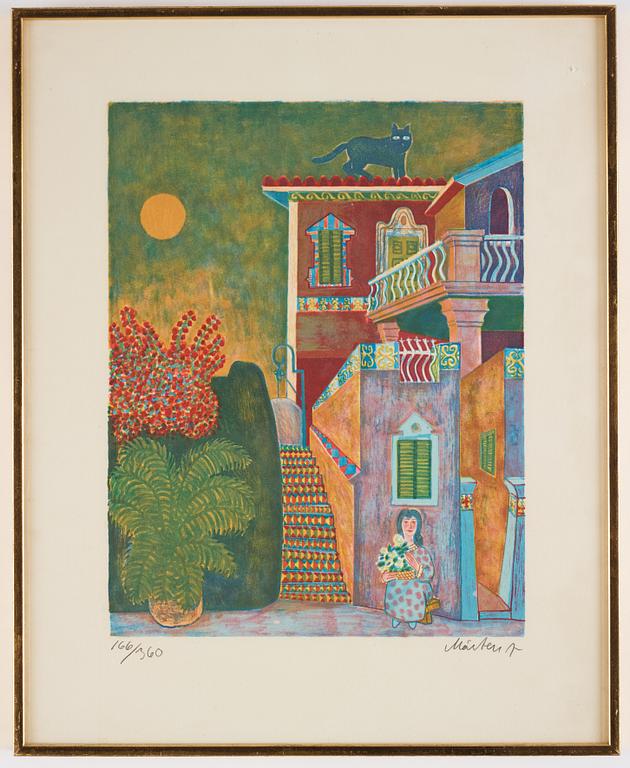 Mårten Andersson, Svart katt på hustak.