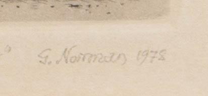 Gunnar Norrman, "Utsikt"  och "Liten sjö".