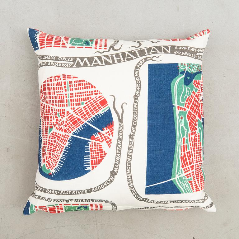 Josef Frank, Cushions, a pair, Svenskt Tenn Company.