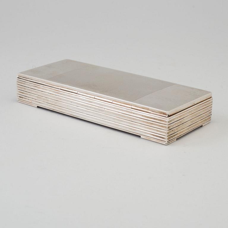 A 1950's Danish silver cigarettcase.
