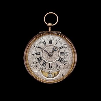 1116. A Buckingham pocket watch, London, early 18th century.