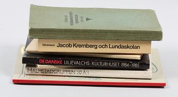 PARTI KONSTLITTERATUR OCH AUKTIONSKATALOGER.