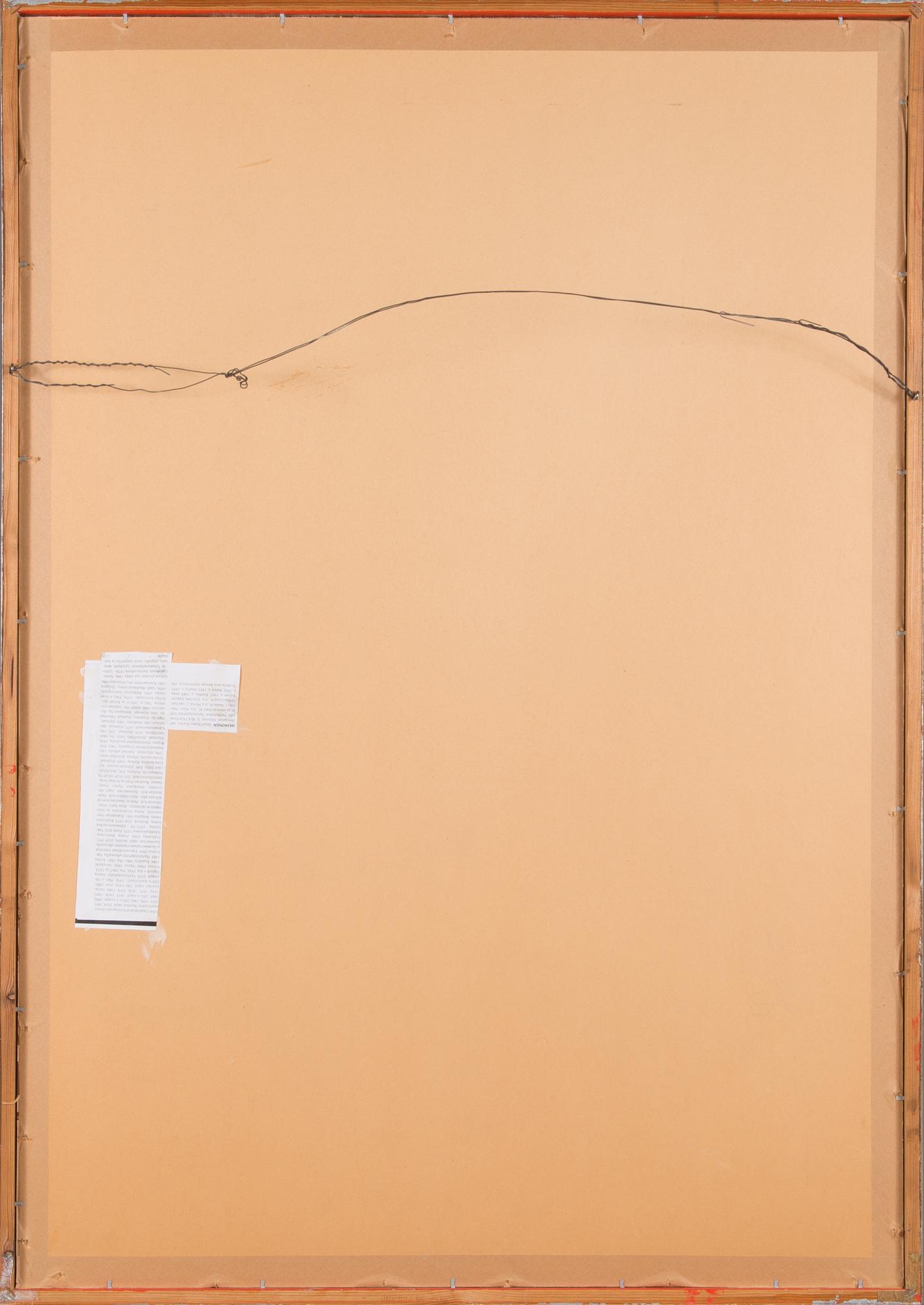 Mauri Heinonen, mixed media on paper, signed and dated -64.