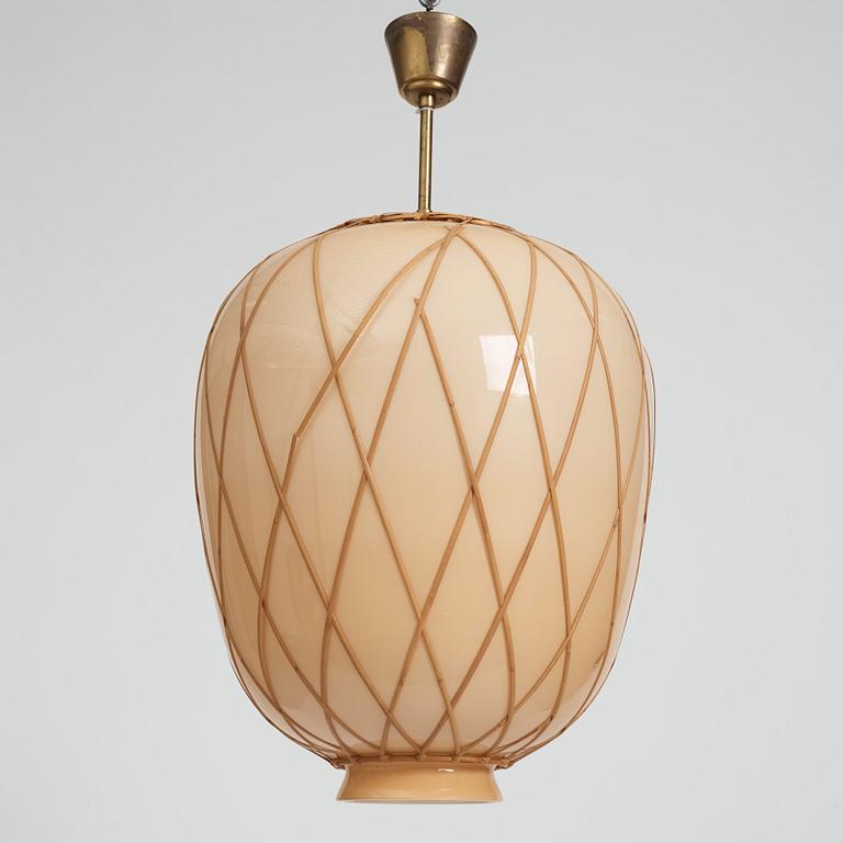 Harald Notini, a ceiling lamp, model '11555', Arvid Böhlmarks Lampfabrik, Sweden 1940s.