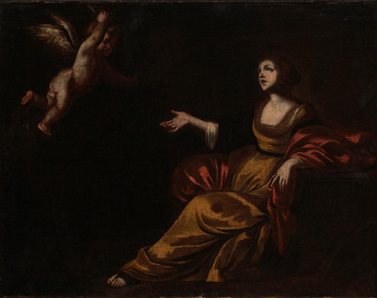 MASSIMO STANZIONE, tillskriven, olja på duk.