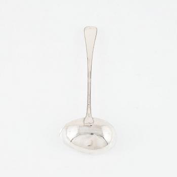 A Swedish Silver Ladle, mark of Anders Castman, Eksjö 1799.