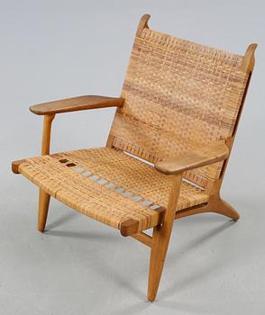 HANS J WEGNER, fåtölj, "CH-27", Carl Hansen & Son, Danmark, 1900-talets andra hälft.