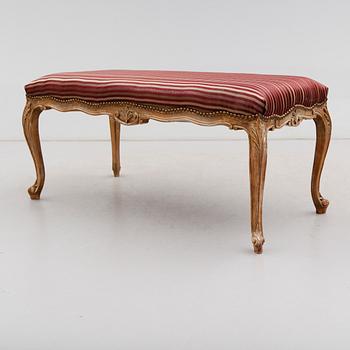 BÄNK, rokokostil, 1900-talets andra hälft.