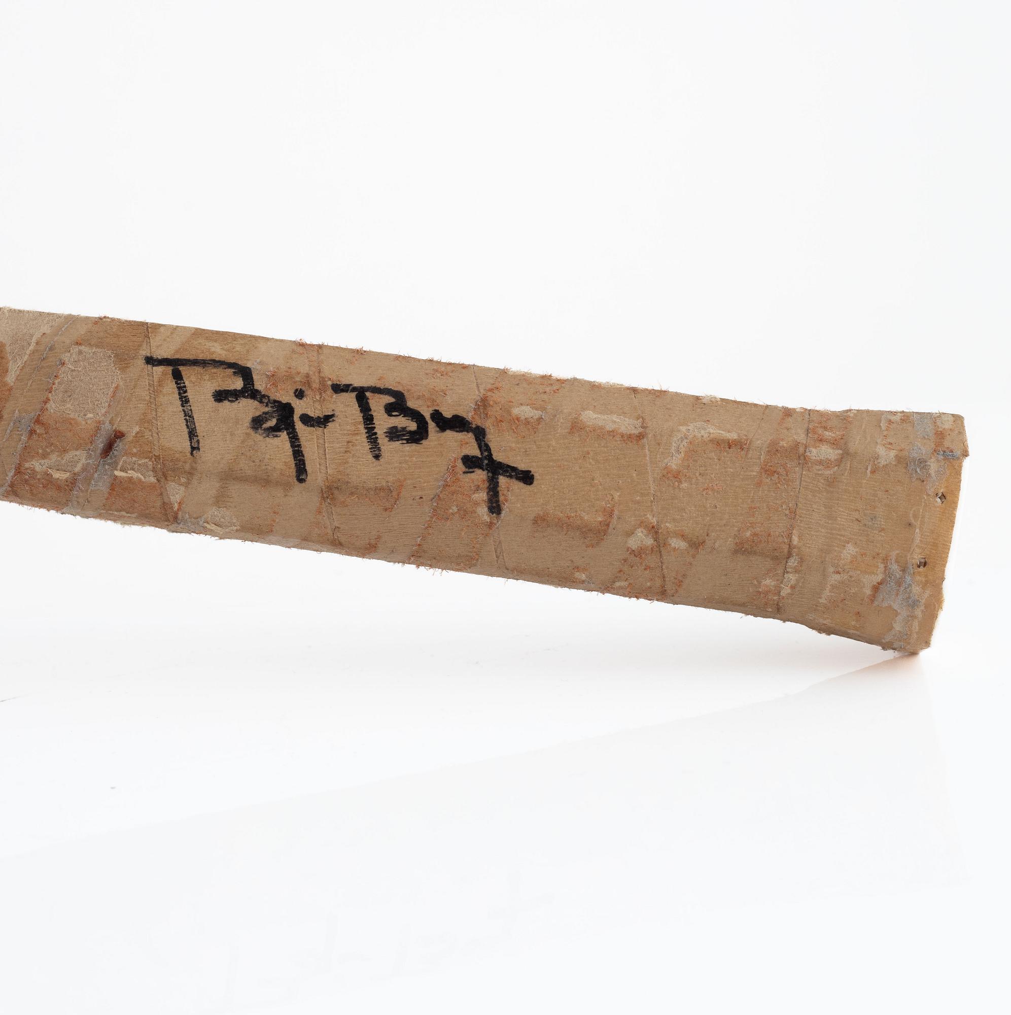 Tennis racket, Signed by Björn Borg. Donnay. Customized Carbonwood, 1982/1983.