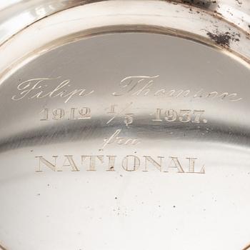 A sterling silver bowl, Just Andersen, Denmark.