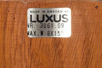 TAKLAMPA, "TAKLAMPA 587"/"CYLINDER RINGKRONA", Östen Kristiansson för Luxus,