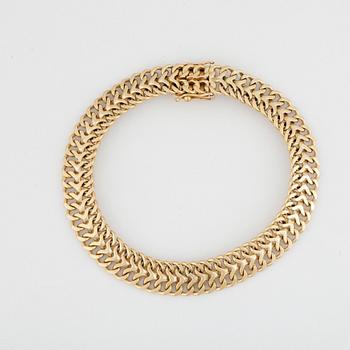 ARMBAND, 18k guld, Sverige, 1976. Vikt ca 19 gr.
