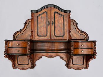 HÄNGSSKÅP, nyrokoko, 1800-talets slut.