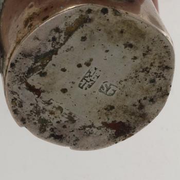 STRÖARE, 7, silver, Kina, 1900-talets första hälft. Total vikt ca 218 g.