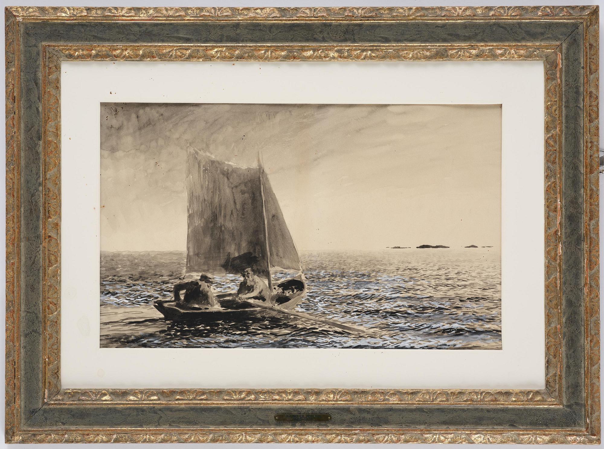 Bruno Liljefors, Archipelago motif.