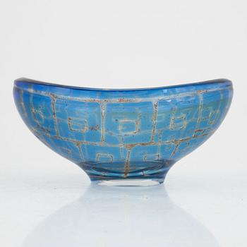 Sven Palmqvist, a 'Ravenna' bowl, Orrefors 1972.