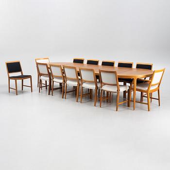 Bertil Fridhagen, matgrupp, "Diamant", 14 delar, Bodafors, 1960-tal.