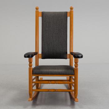 a rocking chair, Nesto stolfabrik, late 20th century.