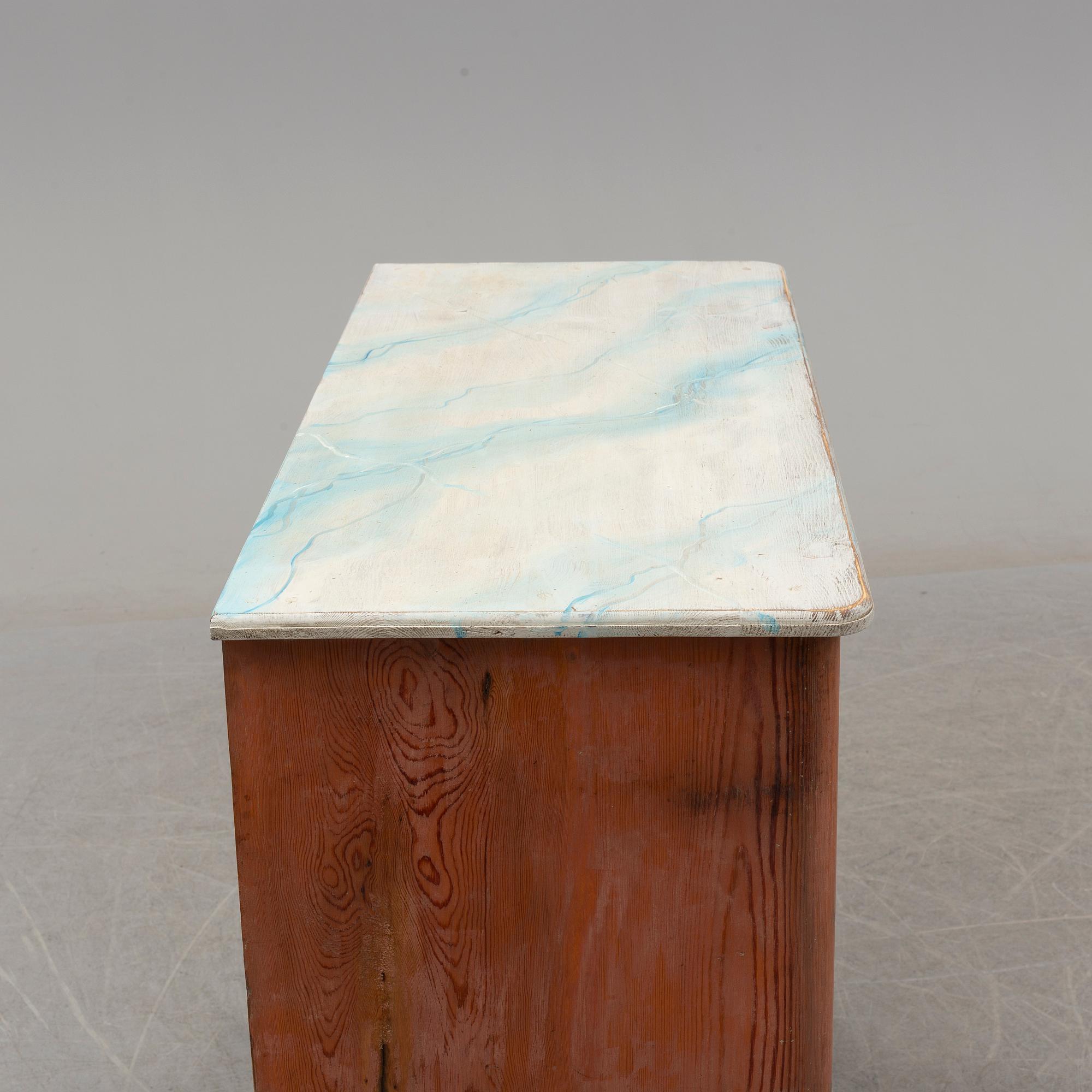 a 19th century chest of drawers.