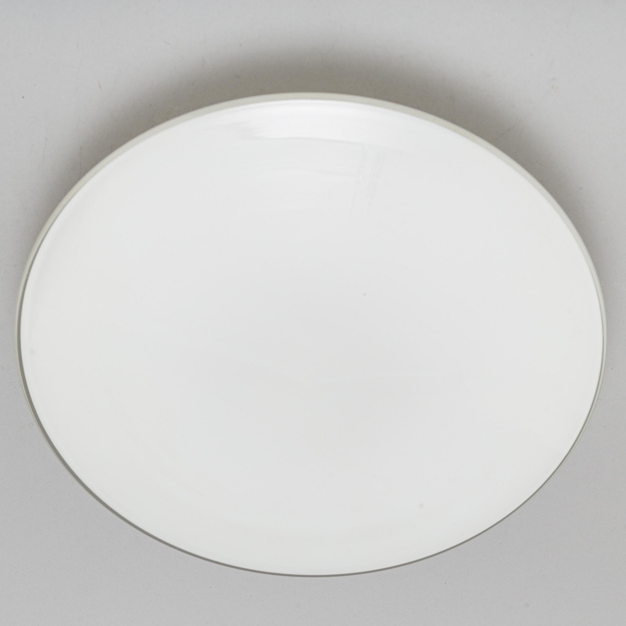 ARNE JACOBSEN, a wall- /ceiling light 'AJ-Eklipta', designed 1959.