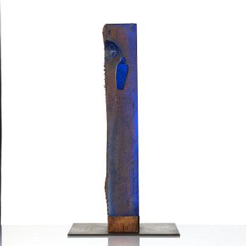 Bertil Vallien, a unique sand cast glass sculpture, Kosta Boda, Sweden.