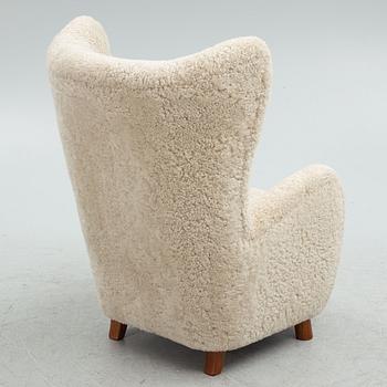 Mogens Lassen, tillskriven, fåtölj, Danmark, 1940-tal.