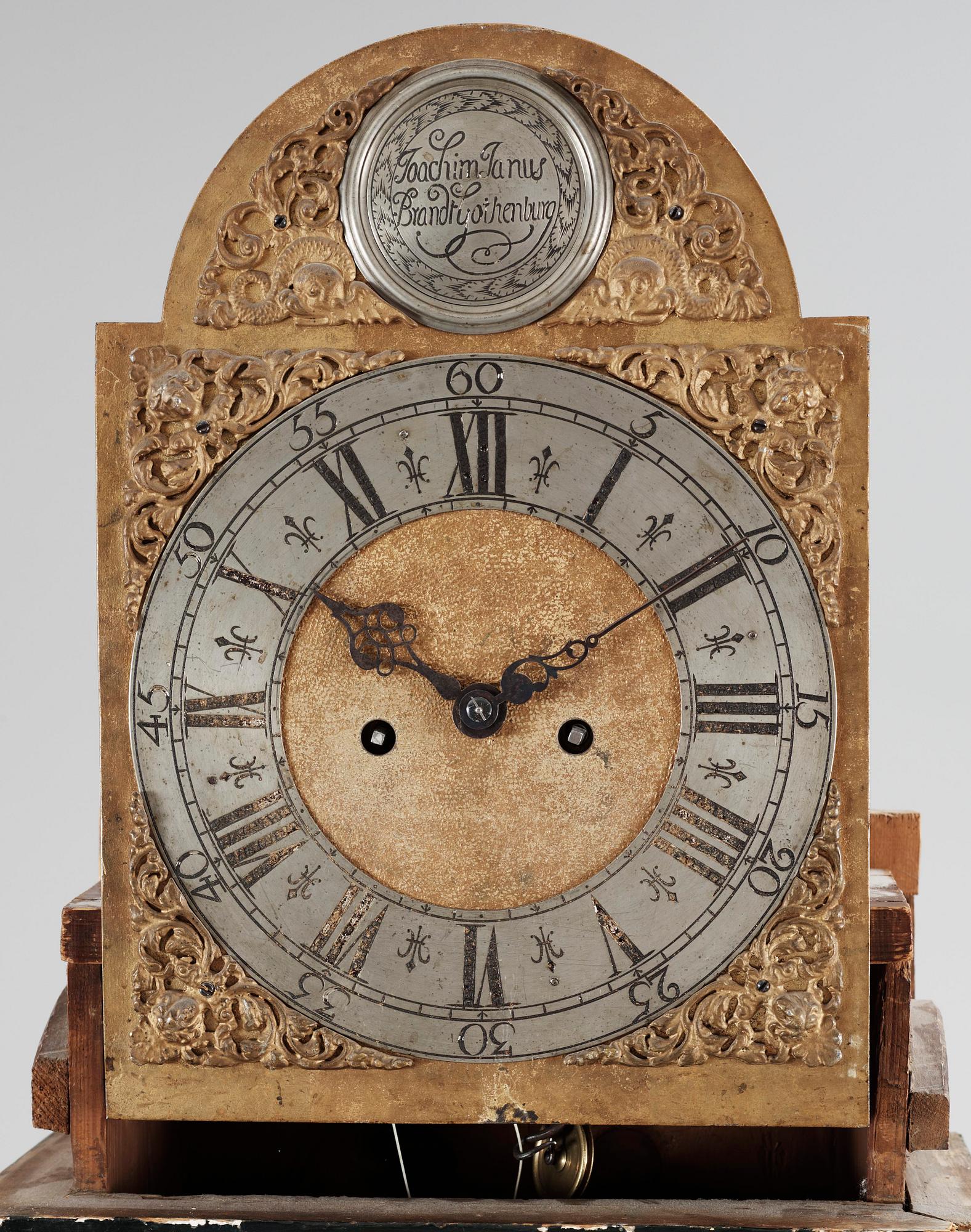 GOLVUR, urtavla märk Joachim Brandt. Göteborg, 1740-tal.