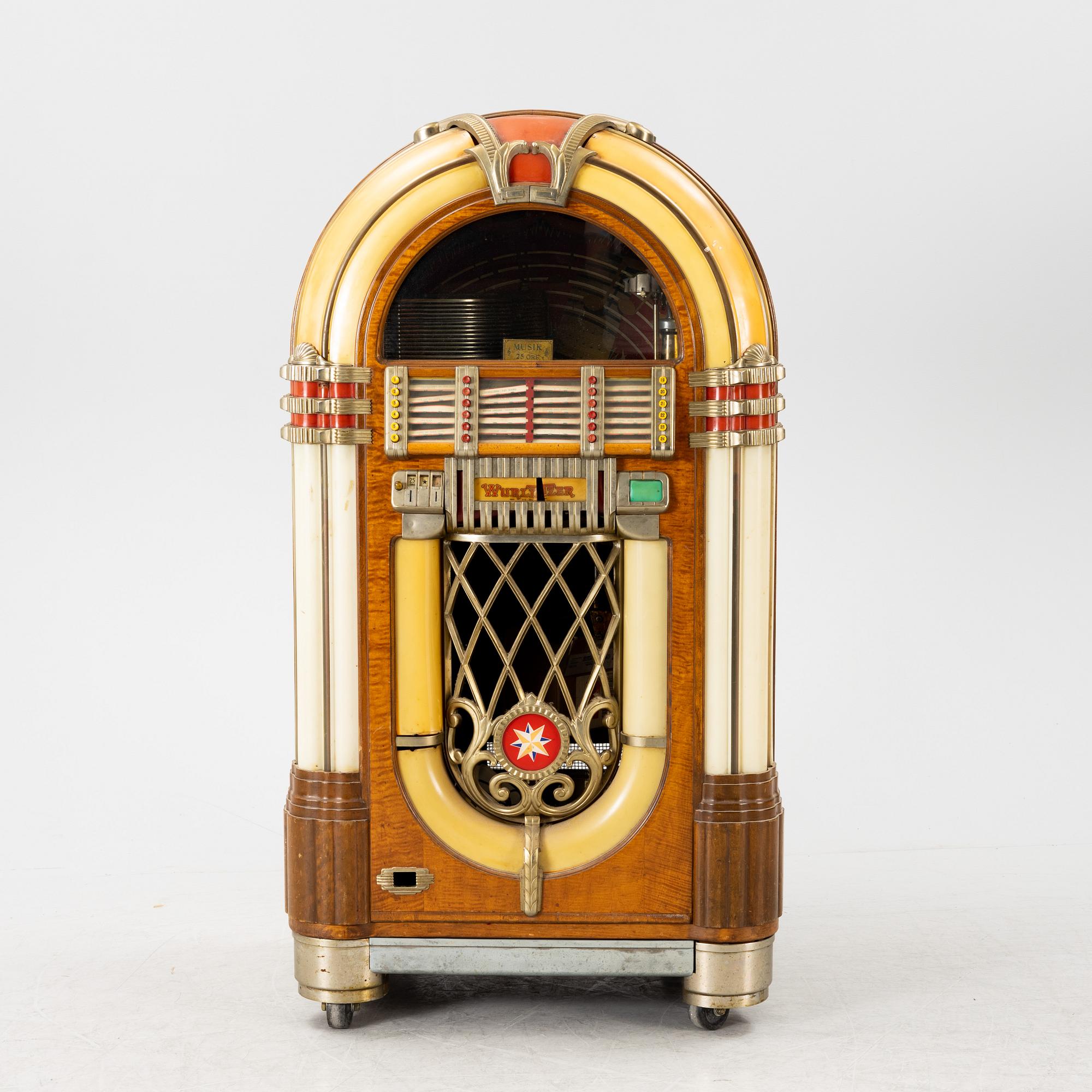 Jukebox, Wurlitzer, modell 1015, The Rudolph Wurlitzer Company.