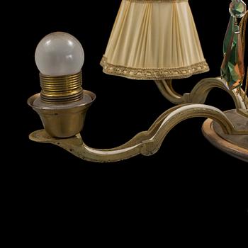 A 1920s celing light. Height ca 57 cm.