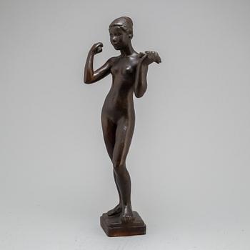 ANSGAR ALMQUIST, sculpture, bronze, signad AA and dated -60 1/8.