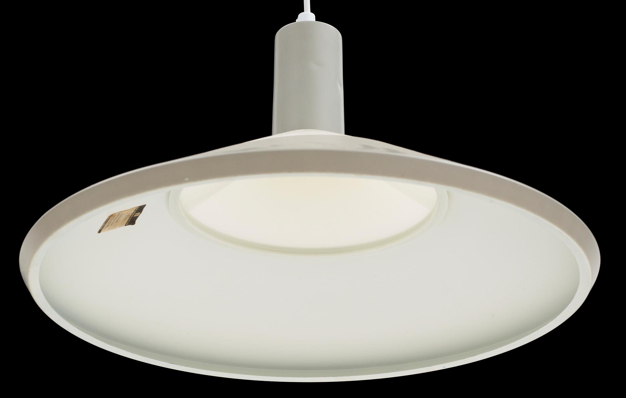 TAKLAMPA, "Type 18564", Louis Poulsen, 1900-talets andra hälft. H ca 27.