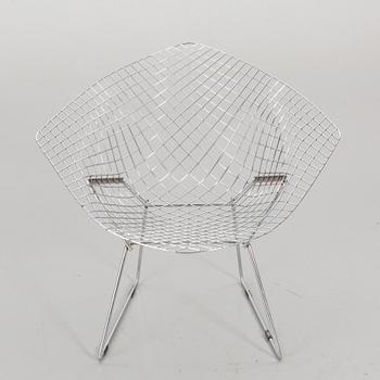 HARRY BERTOIA, fåtölj "Diamond chair" 1900-talets senare del.