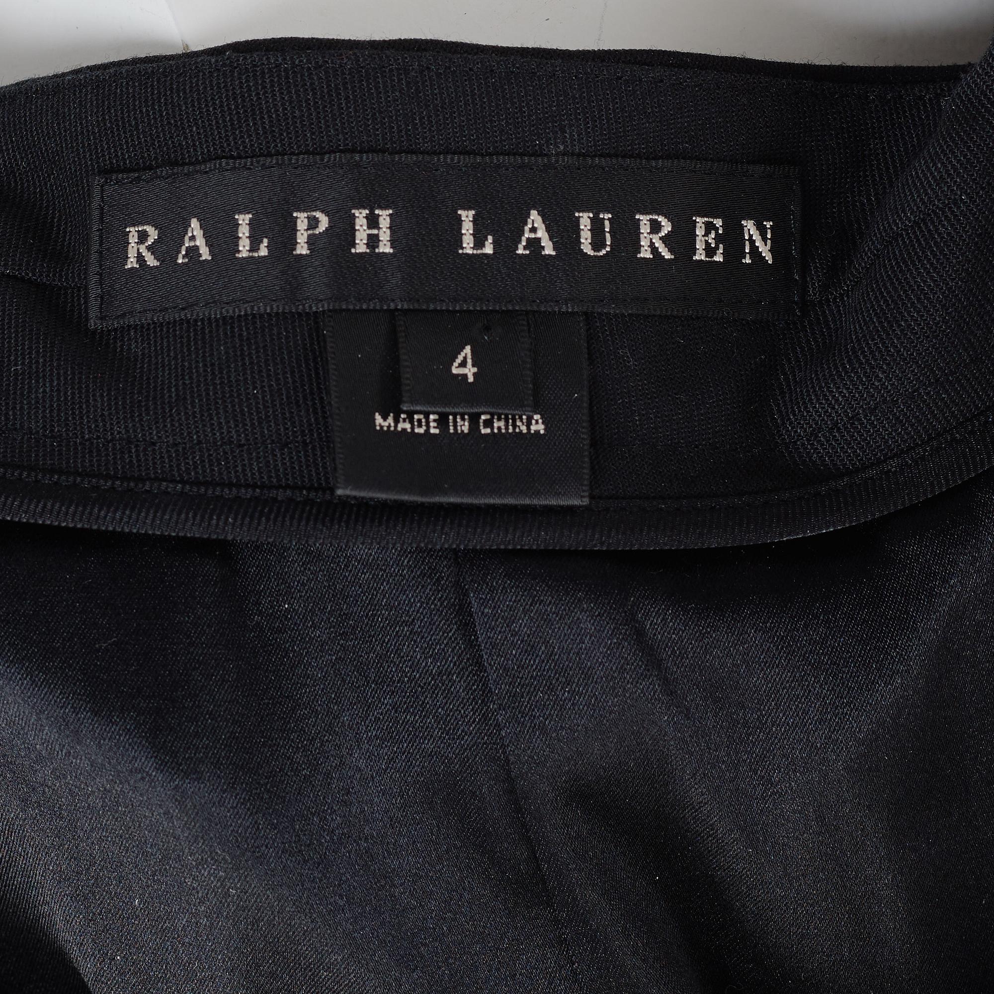 LÅNGKLÄNNING, bestående av top och kjol, Ralph Lauren, storlek 4.