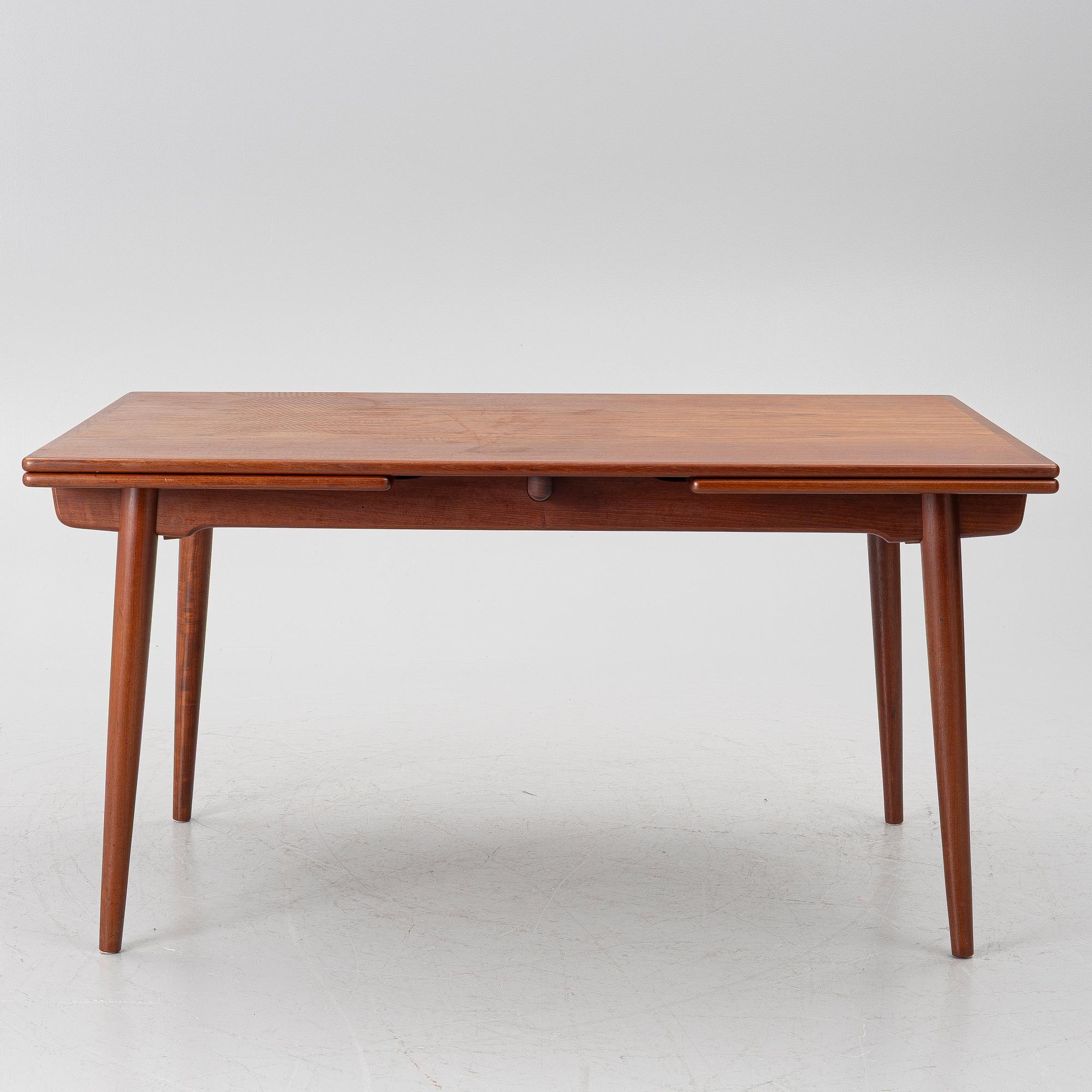 Hans J. Wegner, An AT312 dining table, Andreas Tuck, Denmark, 1960's.