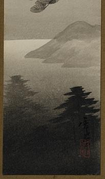 Matsumoto, två träsnitt, 1900-tal.
