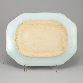 SERVERINGSFAT, kompaniporslin. Qingdynastin, Qianlong (1736-95).