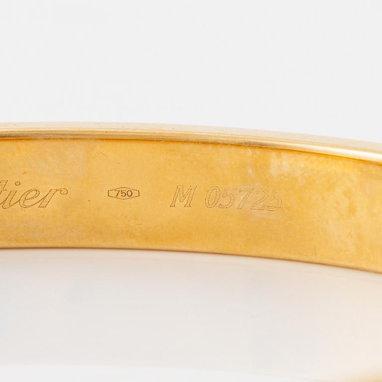 A Cartier bracelet "Love" 18K gold.