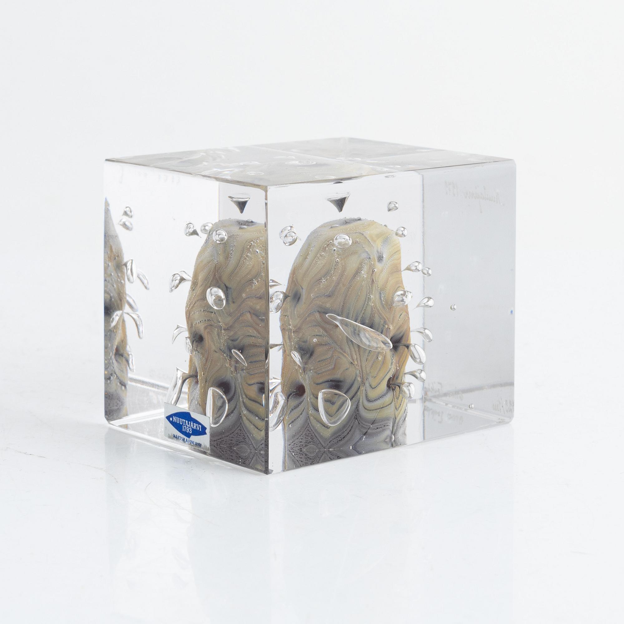 Oiva Toikka, årskub 1979, glas, Nuutajärvi, Finland.