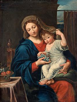 367. Abraham Janssens Hans efterföljd, Madonnan och barnet.