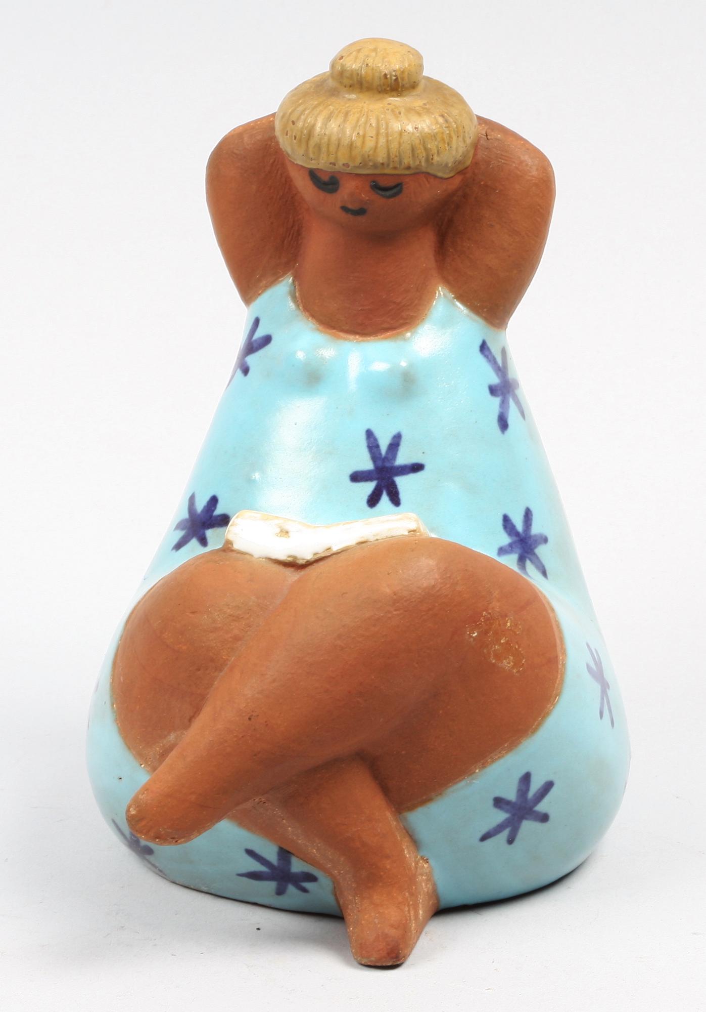 FIGURIN, stengods. Lisa Larson, Gustavsberg.