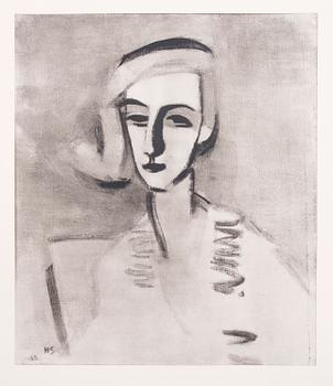 HELENE SCHJERFBECK, mapp med reproduktioner, 48 st.