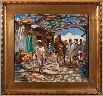 HUGO BACKMANSSON, olja på duk, signerad och daterad 1920.