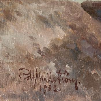 ROLF MELLSTRÖM, oil on canvas, signed Rolf Mellström and dated 1952.