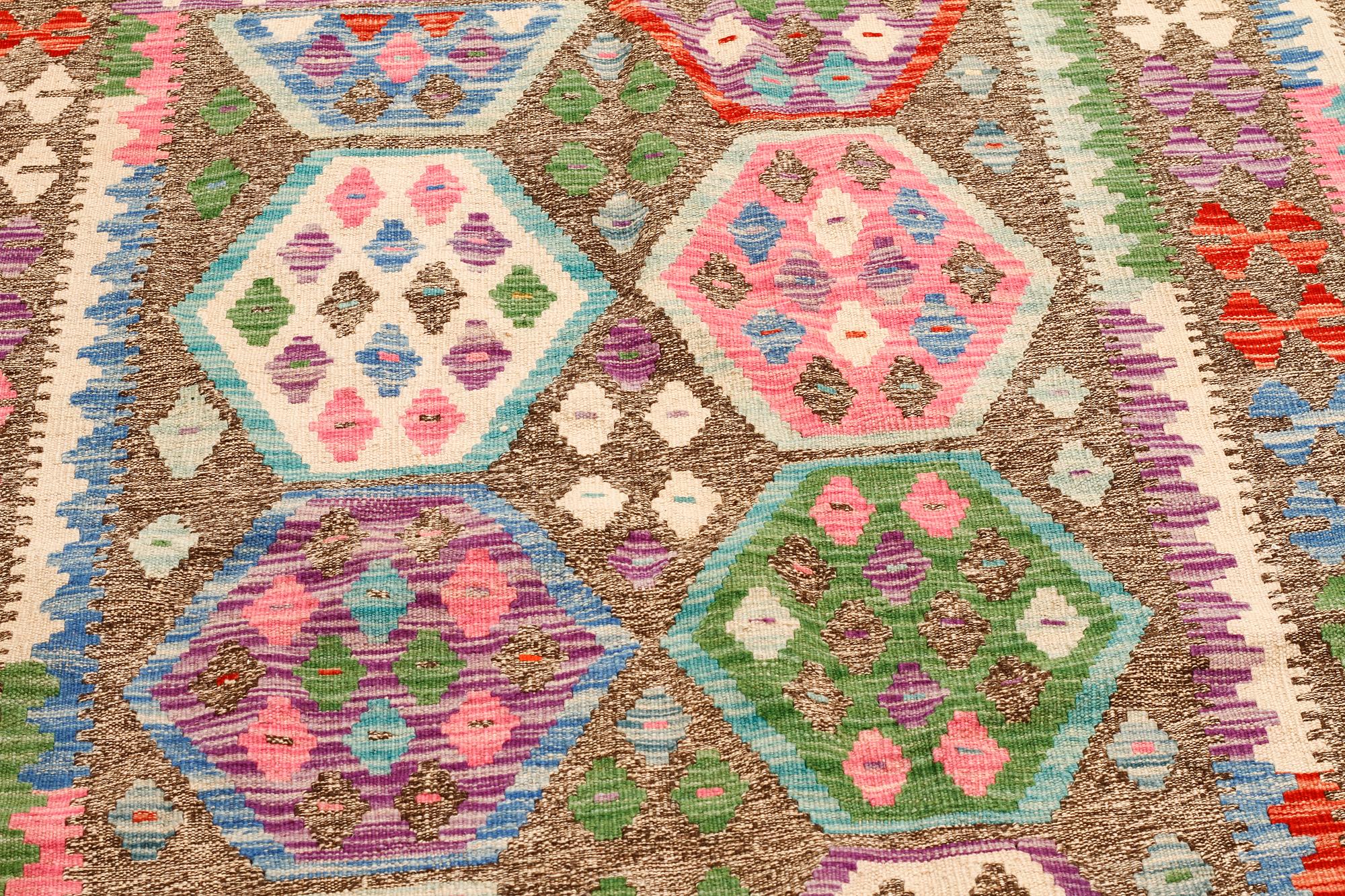 A kelim rug, 205 x 145 cm.