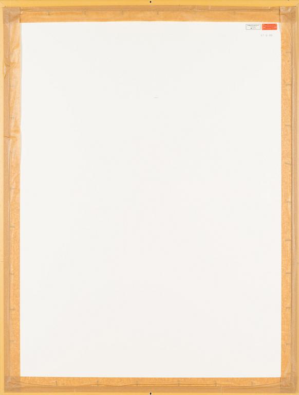 Juhani Linnovaara, serigrafi, signerad och numrerad 78/90.